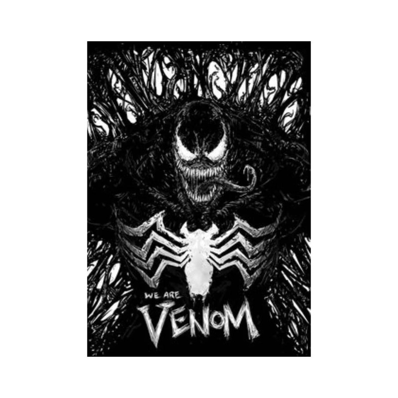 Venom Let There be Carnage Wall Art Poster  (50x70cm) - 1 Piece - ملصق